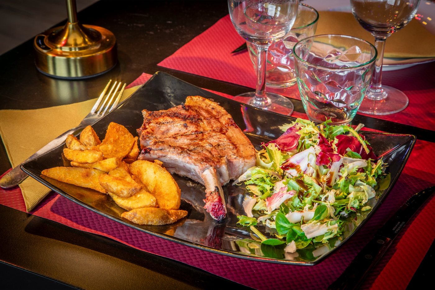 Travers de porc ou pluma